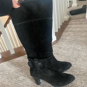 Eurosoft black suede boots